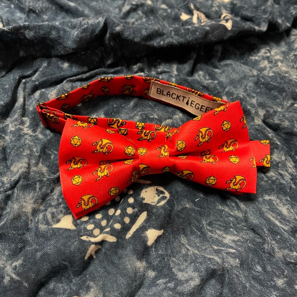 Charizard bow tie